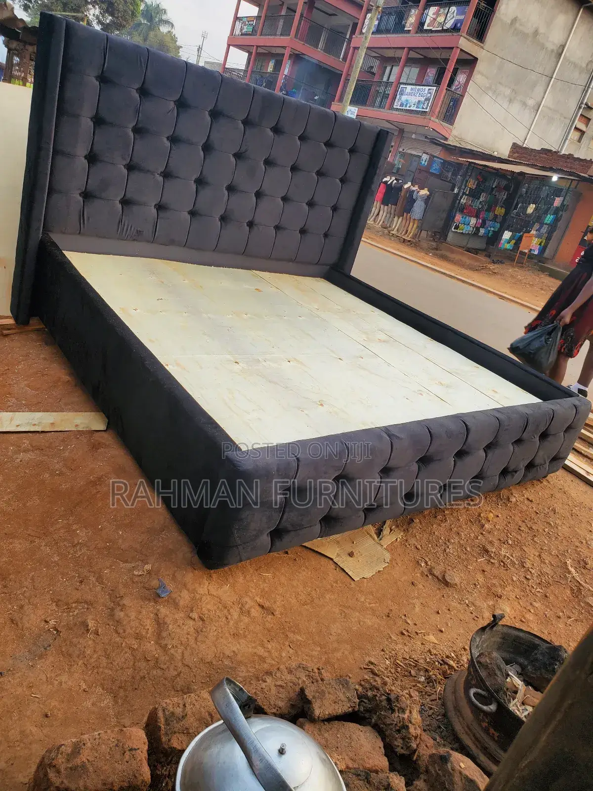 New Six by Six Bed Gray