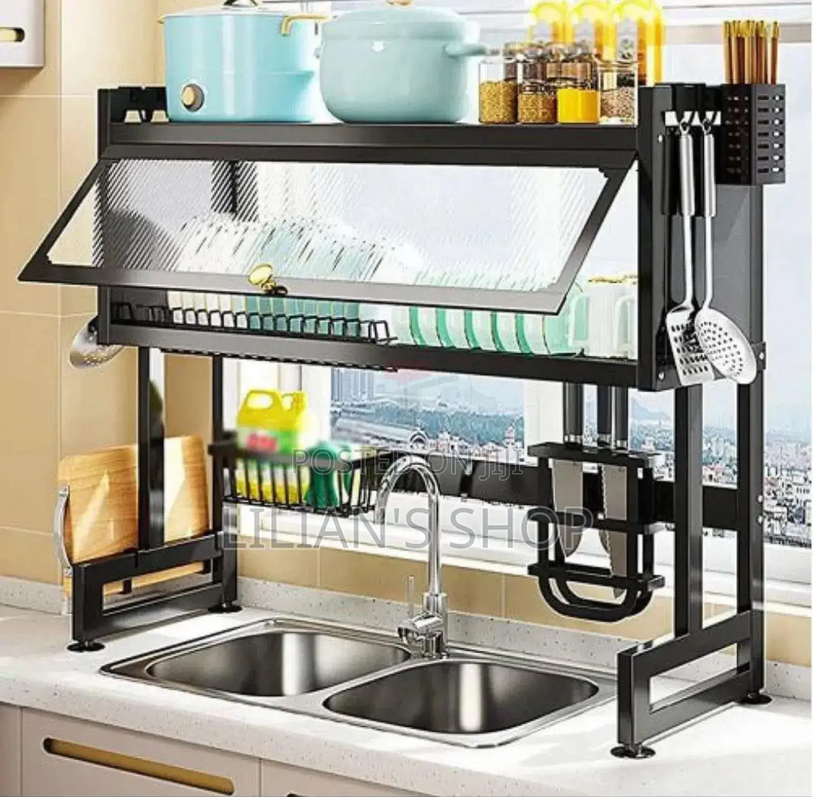 Over the Sink Utensils Organizer