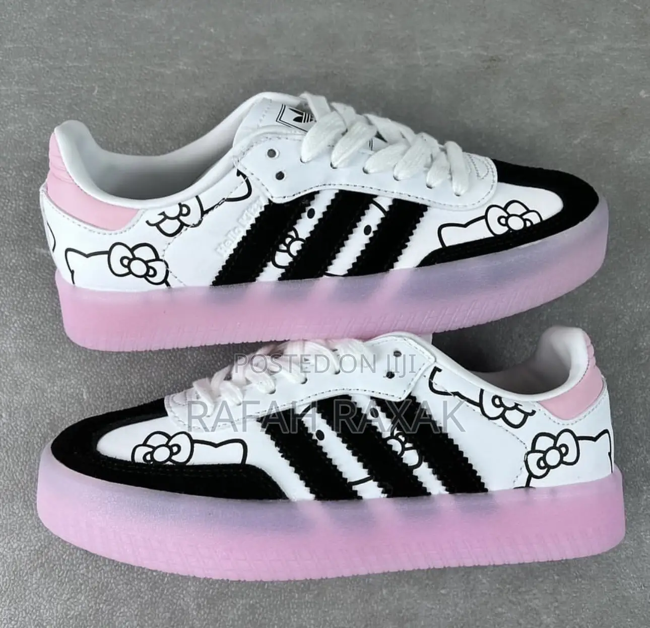 Original Women’S Adidas Samba “Hello Kitty” Ladies Sneakers