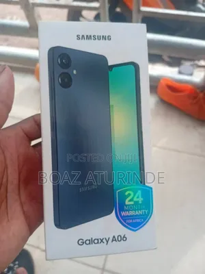 New Samsung Galaxy A06 64 GB Black