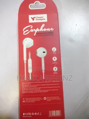 Earphone Bass Sound High Fidelity Immersed Build in Mic
