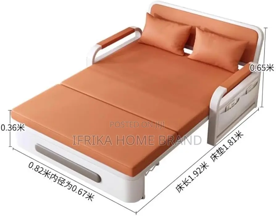 Double Sofa Bed Multifunctional With Storage