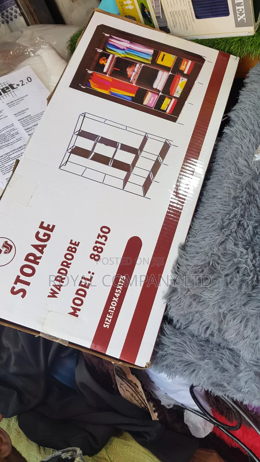 Portable Storage Wardrobe