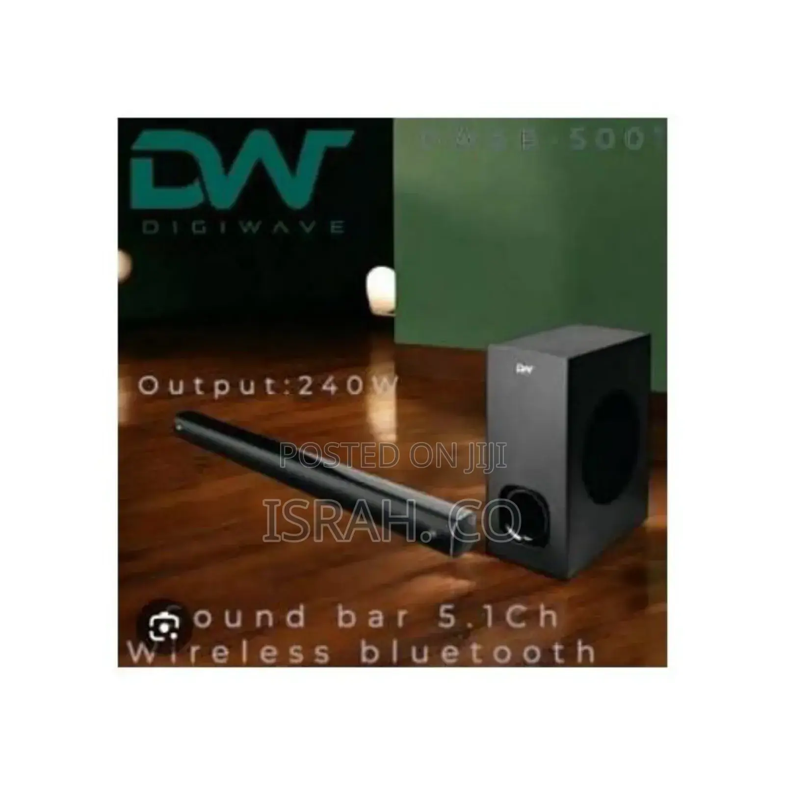 Dwsb5001 2.1 Channel Wireless Sound Bar With Bluetooth 240w
