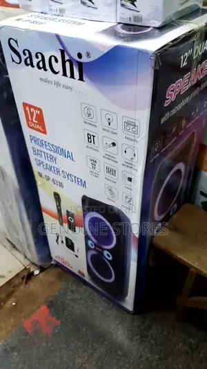 Saachi 12" Professioanal Rechargeable Speaker