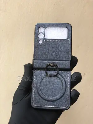 Leather Phone Cover for Samsung Galaxy Z Flip 4 3