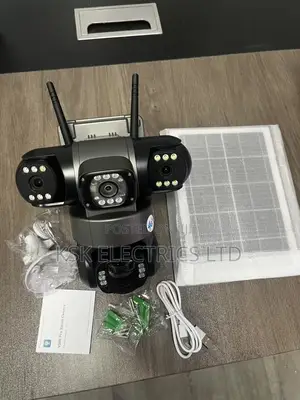 Solar Outdoor Wireless CCTV Camera V380pro Human Tracking