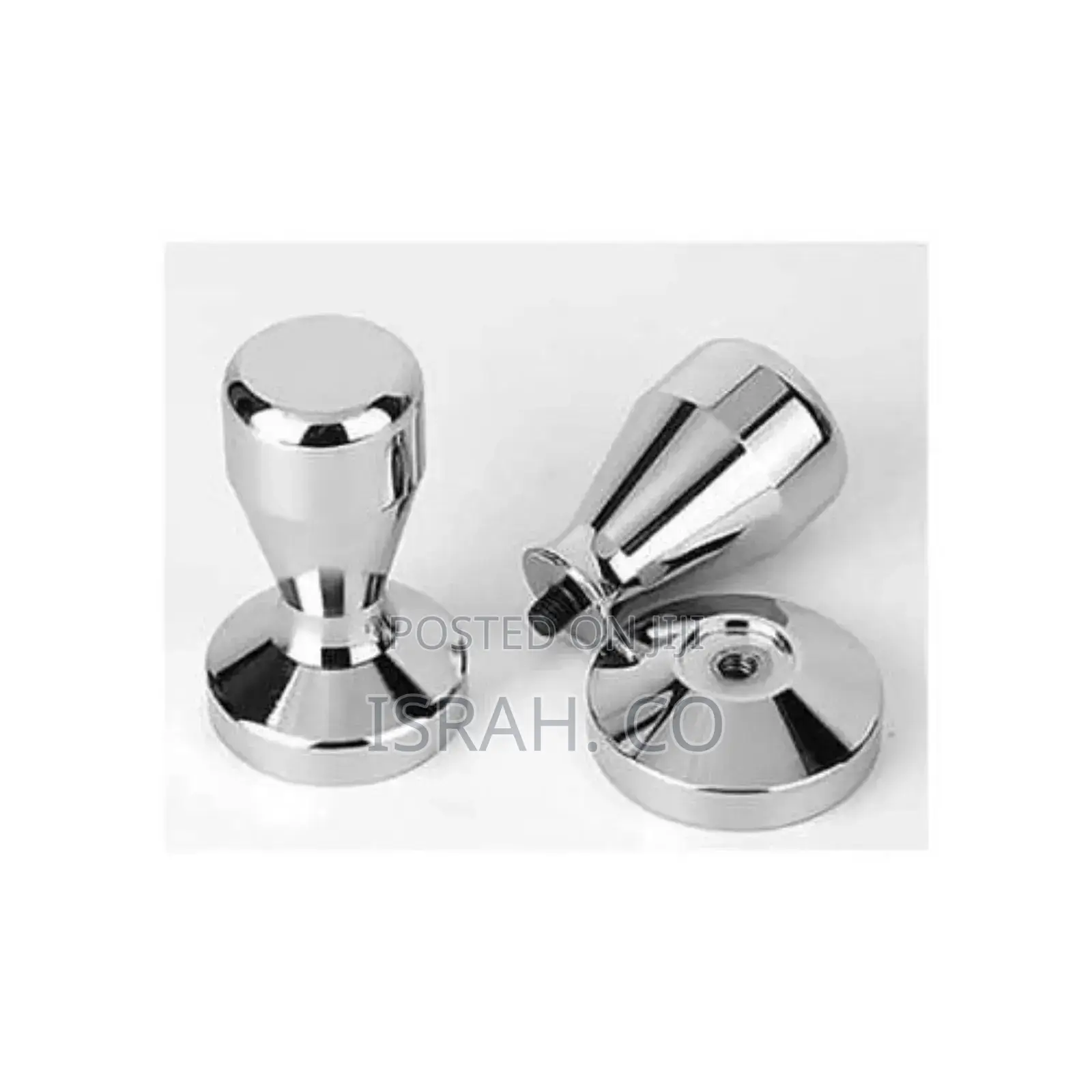 Calibrated Espresso Coffee Tamper, Premium Steel Flat Base