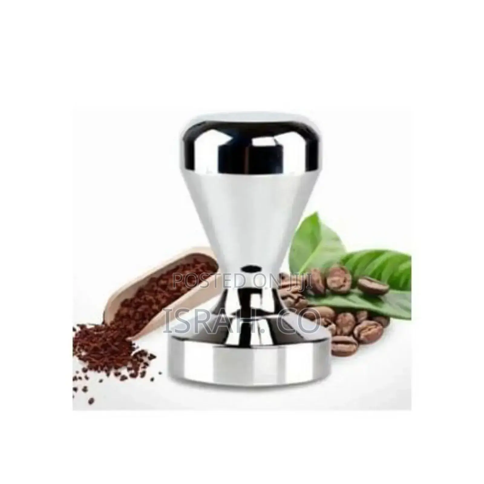 Calibrated Espresso Coffee Tamper, Premium Steel Flat Base