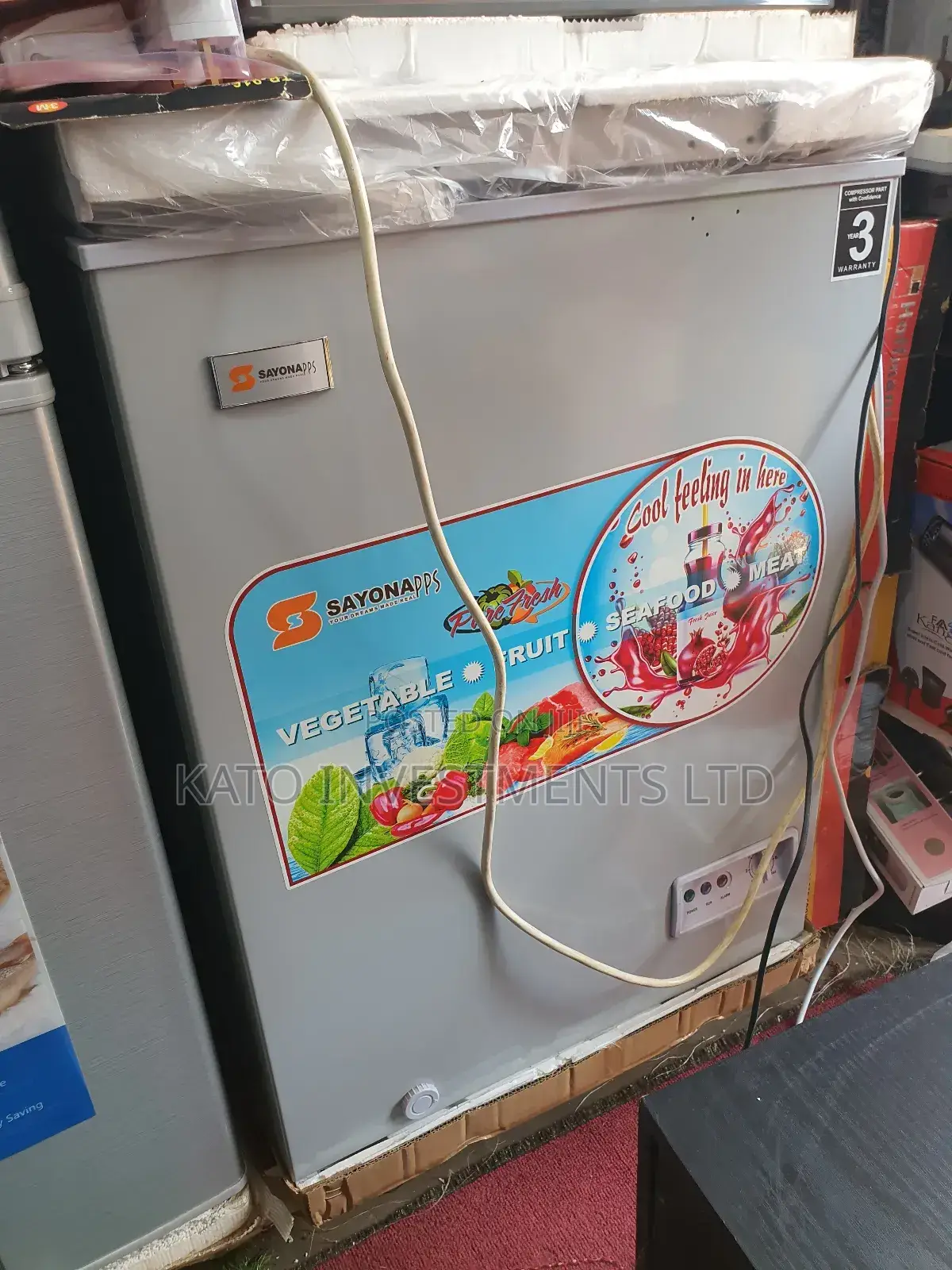 160litrs Sayona Deep Freezer