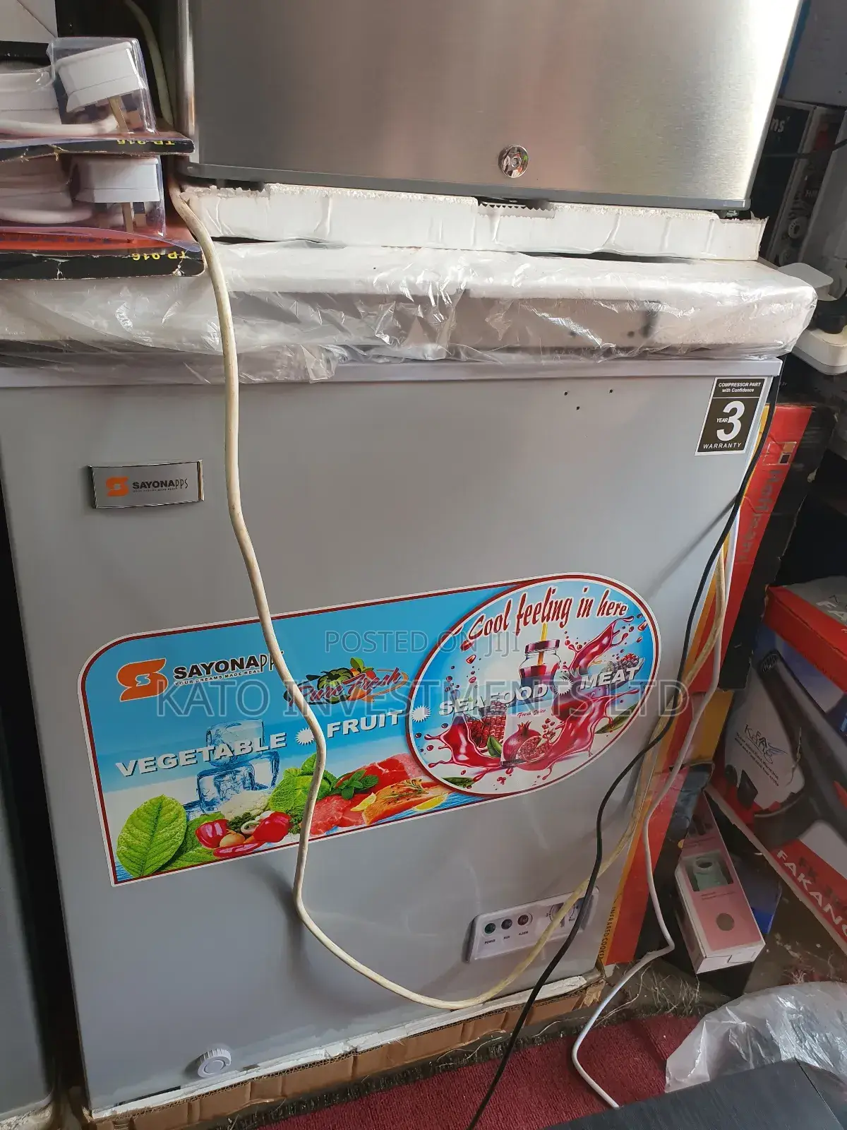 160litrs Sayona Deep Freezer