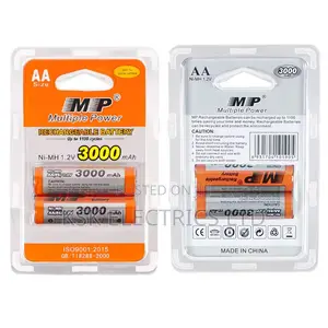 Aa 1.2v 3000mah Ni-Mh Rechargeable Batteries