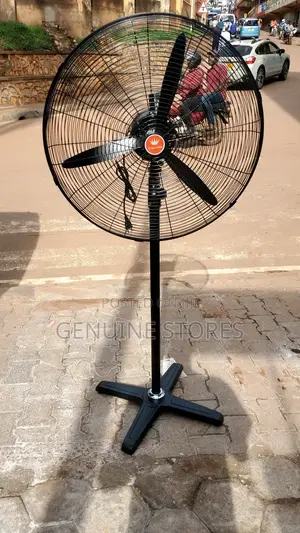 30 Inches Industrial Stand Fan / Black.