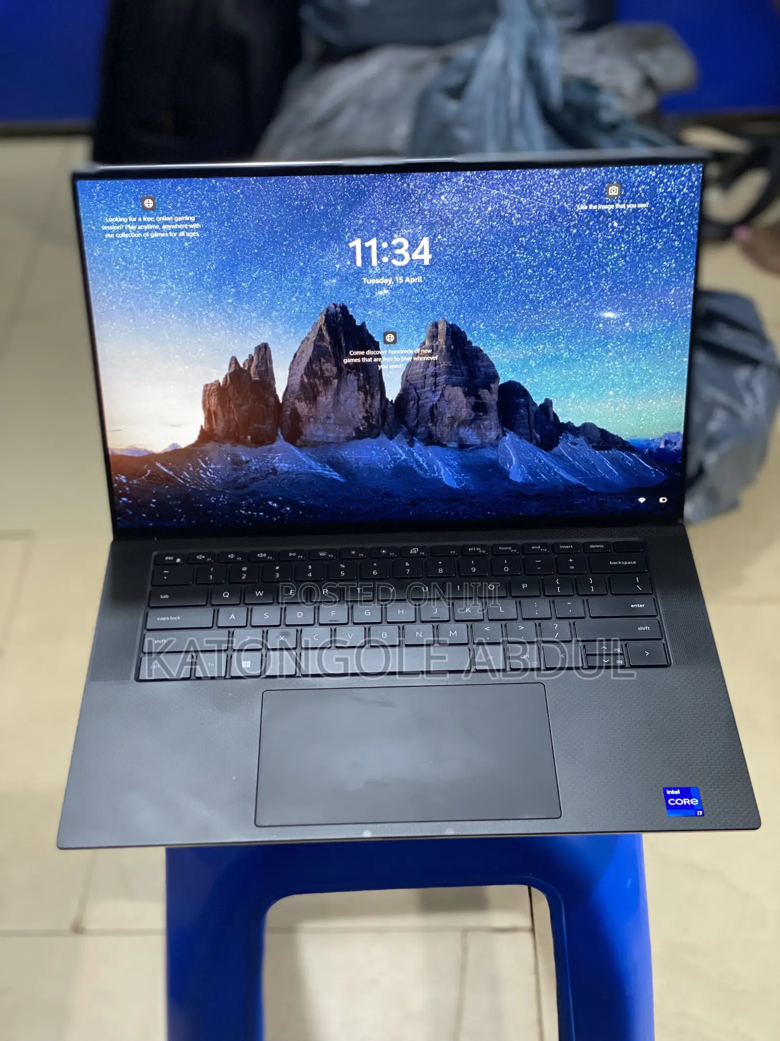 New Laptop Dell XPS 15 16GB Intel Core I7 SSD 1T