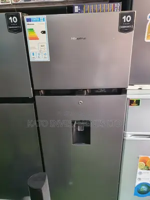270l Hisense Gray Fridge With Dispenser