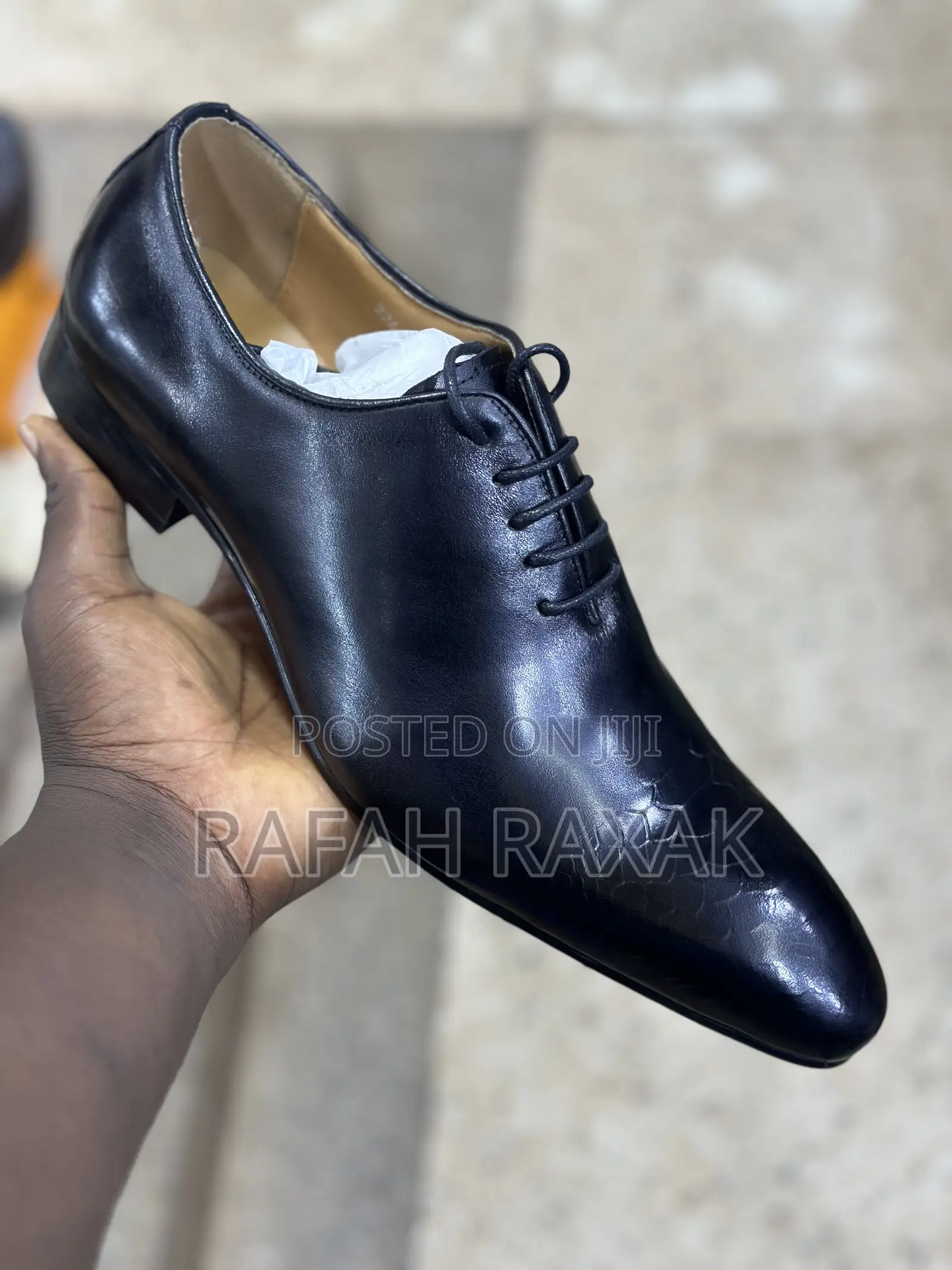 Original Men’S Pasquale Albino Premium Leather Gentle Shoes