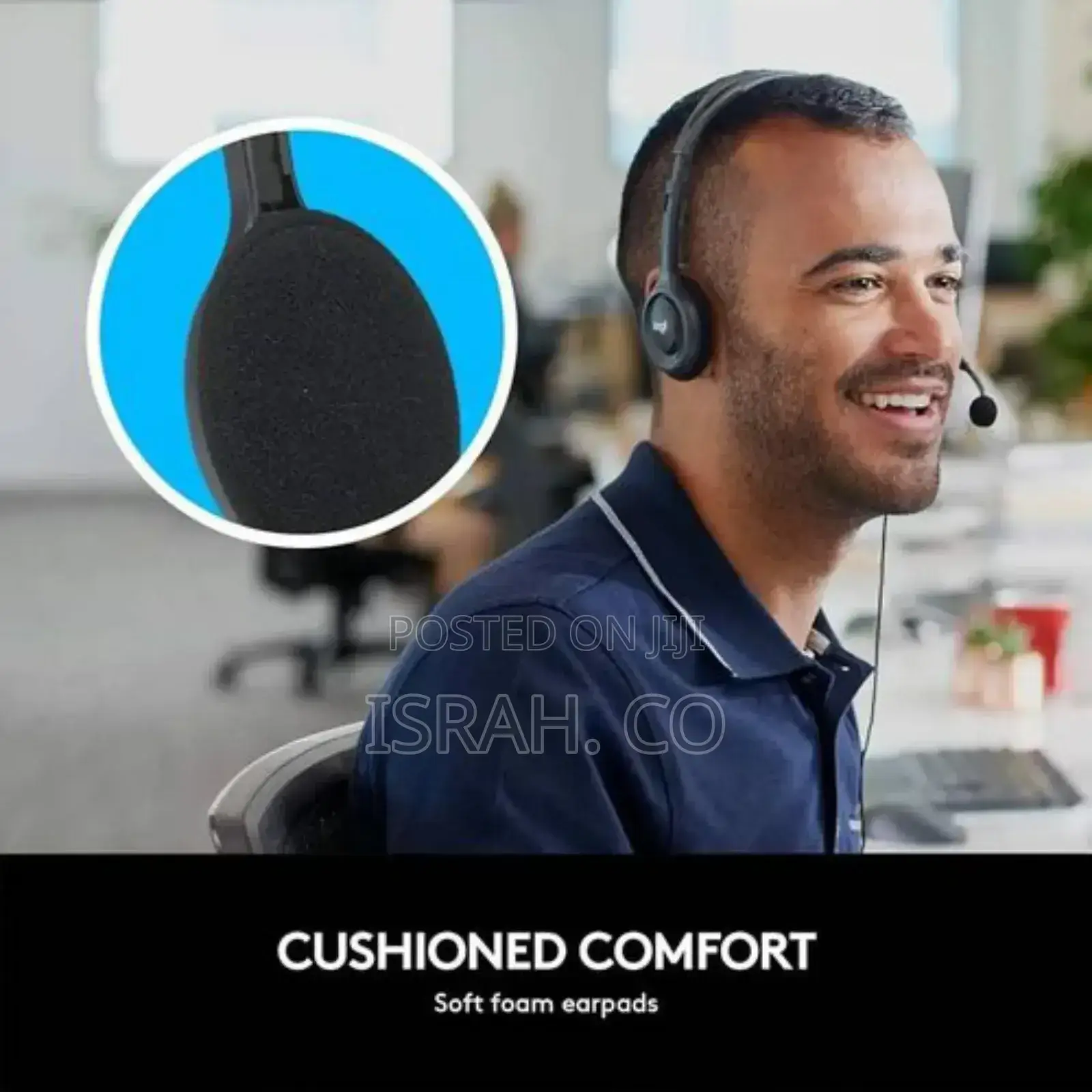 Logitech H111 Wired Headset, Stereo Headphones