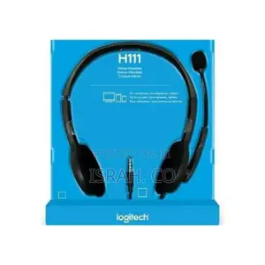 Logitech H111 Wired Headset, Stereo Headphones