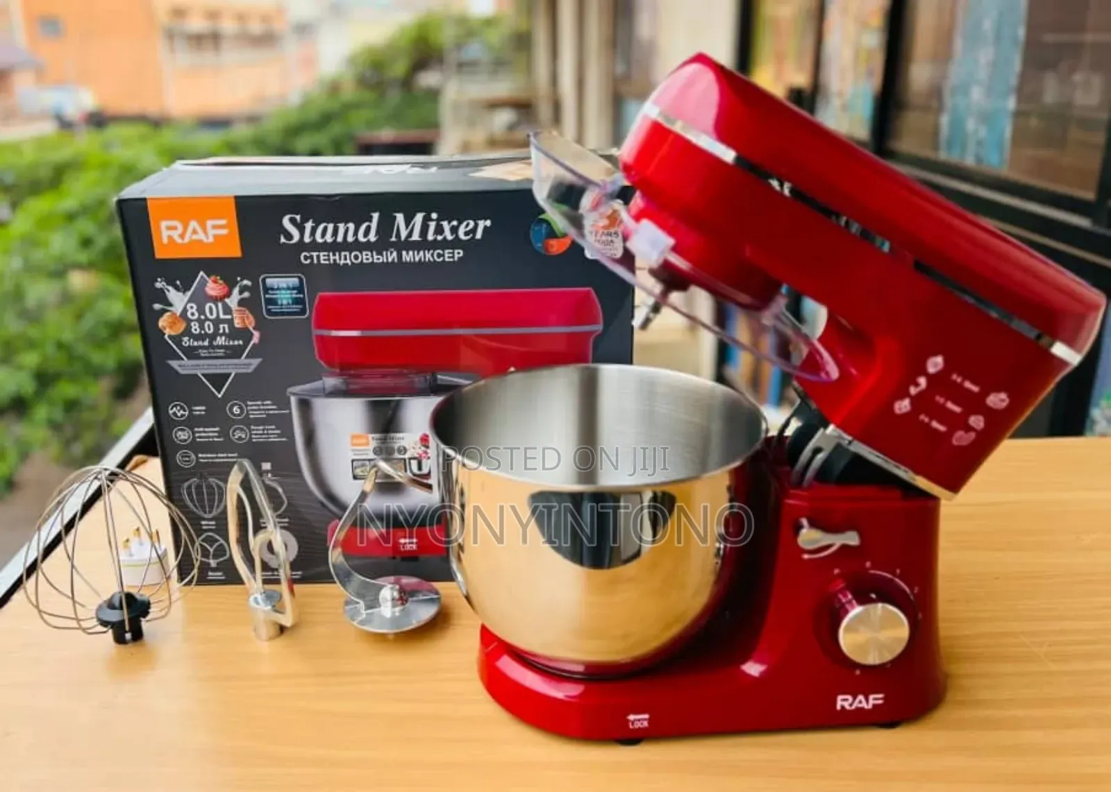 Raf 8litres 3 in 1 Electric Stand Mixer