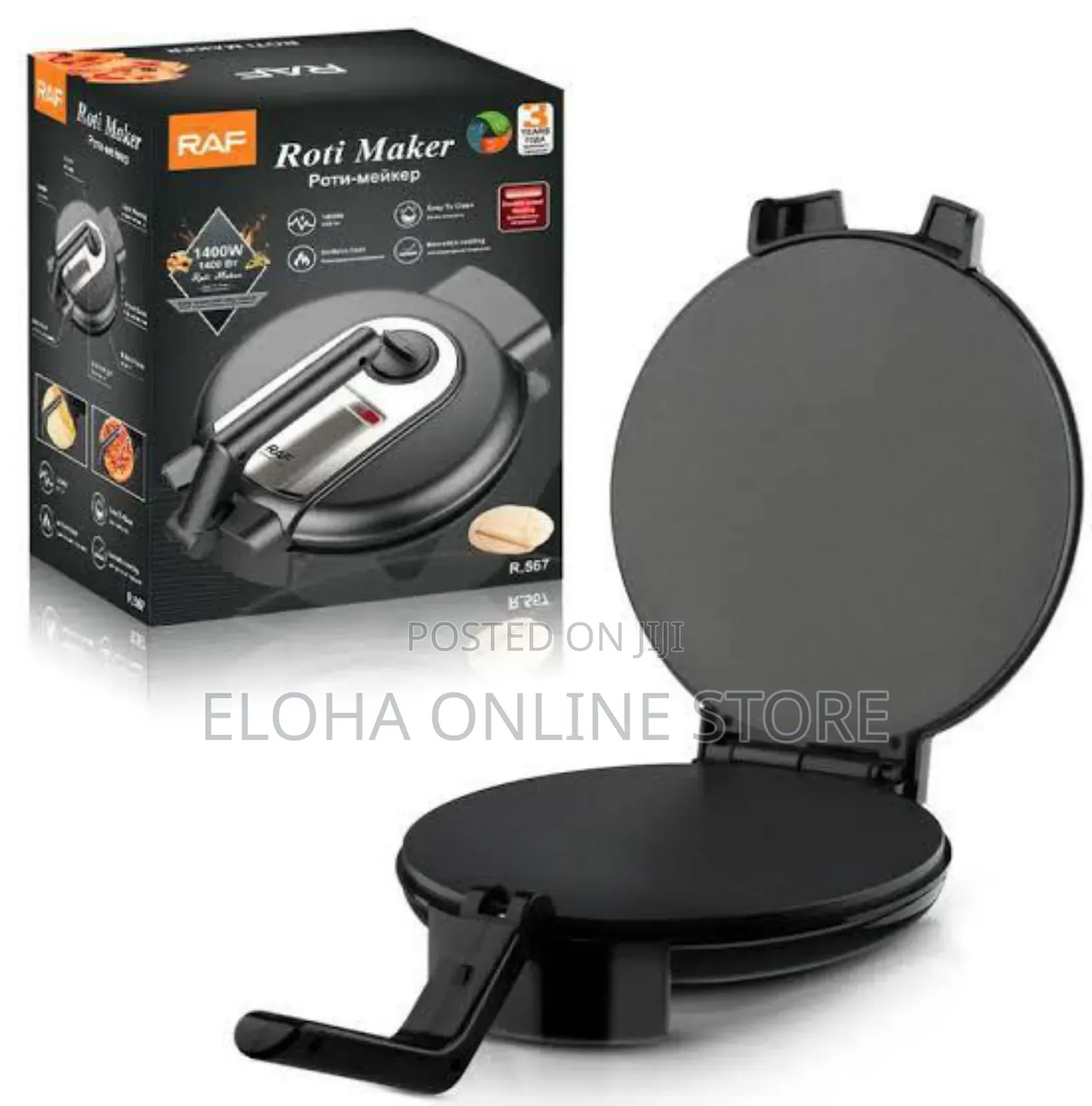 Raf R.567 Roti and Chappati Maker