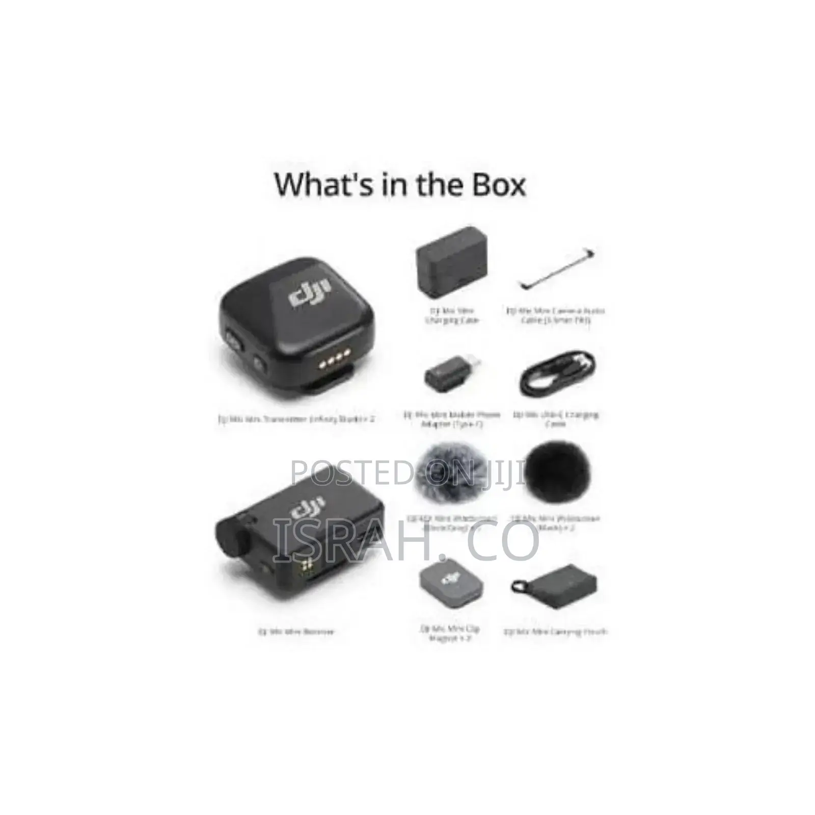 Dji Mic Mini (2 Tx + 1 Rx + Charging Casewireless Microphone