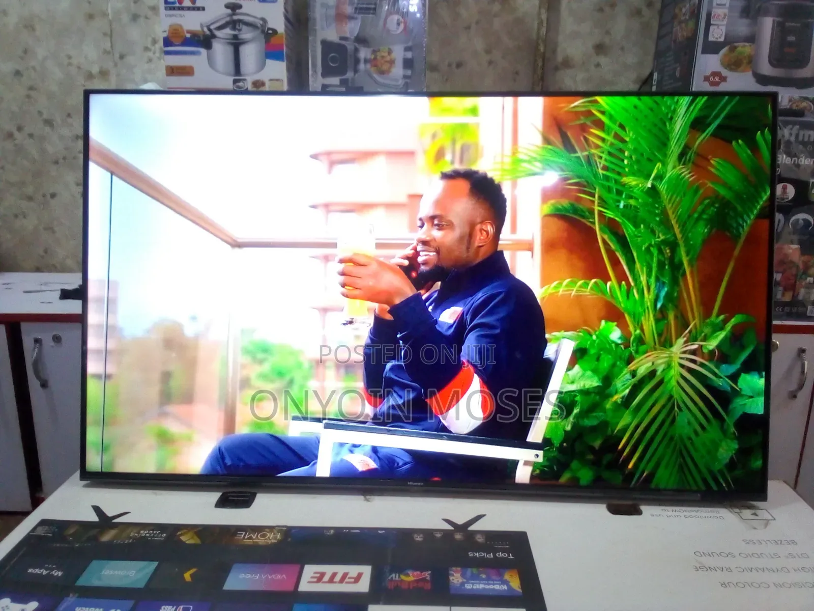 Hisense 58 Inches Uhd Smart Tv