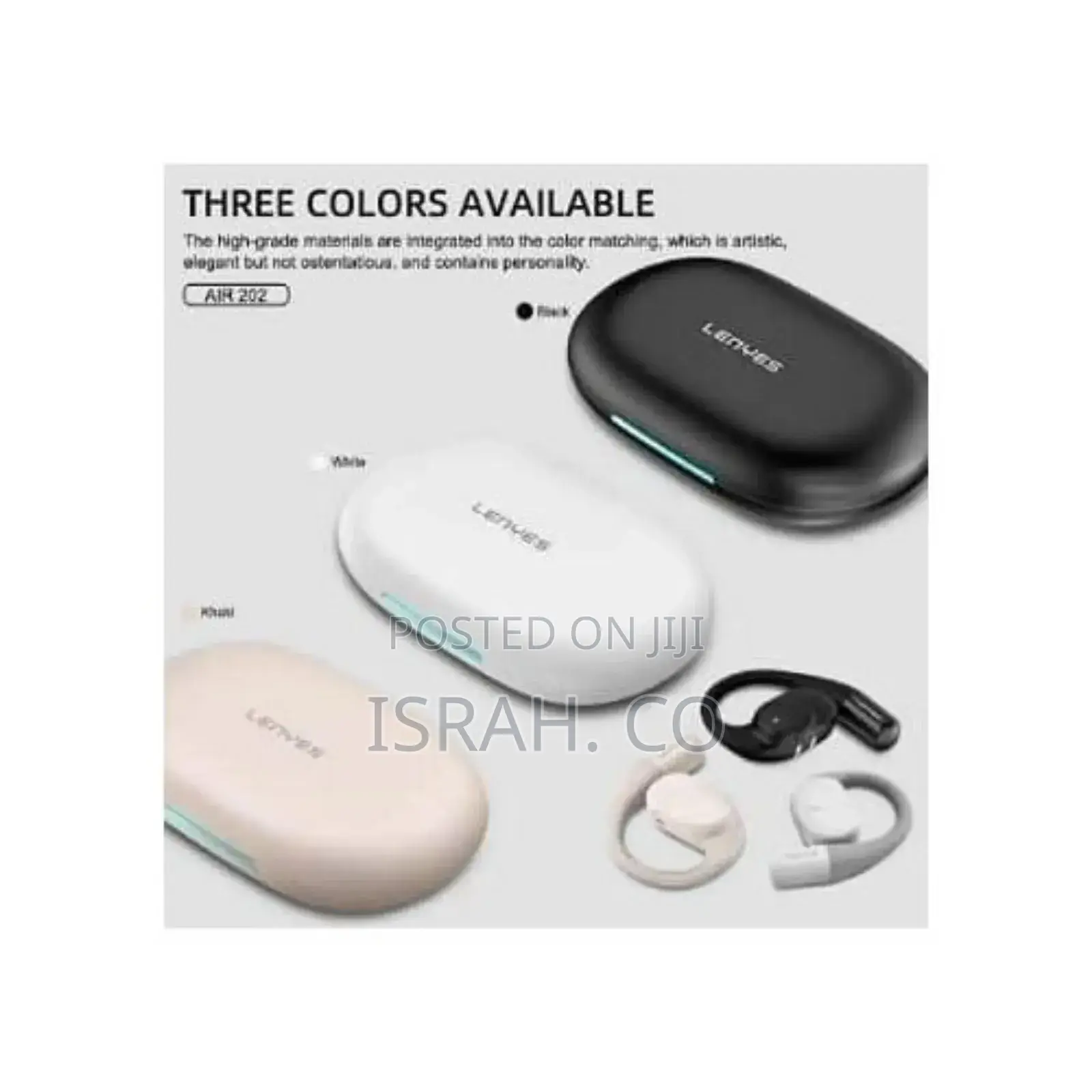 Lenyes Air 202 Ows Open Ear Air Conduction Headphones,