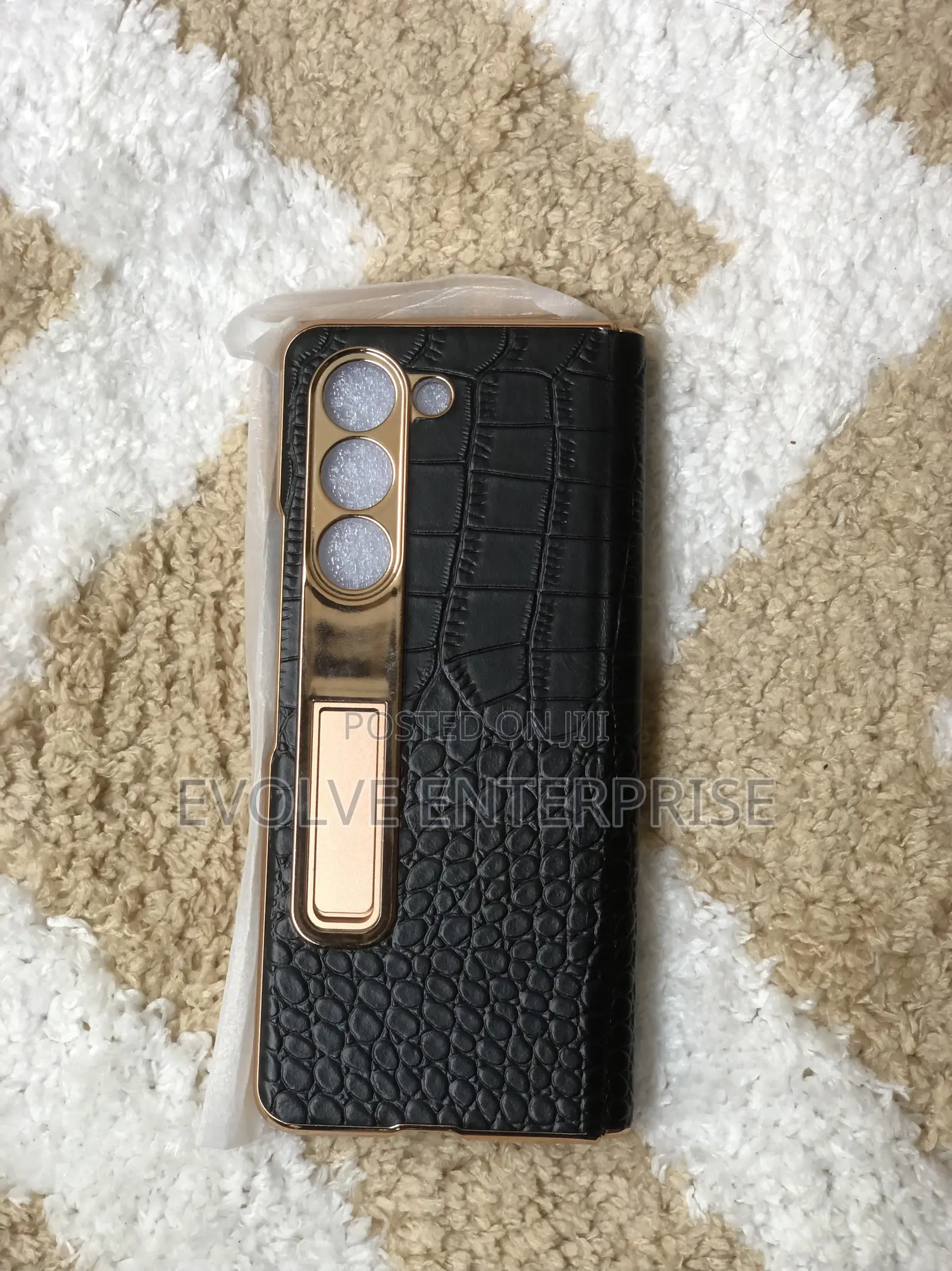 Genuine Leather Case for Samsung Galaxy Z Fold 5