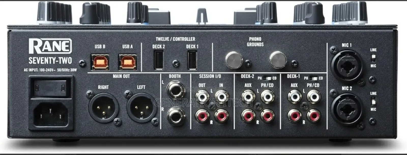 Rane Dj Seventy Two Mixer- 2 Channel Proffessional Dj Mixer