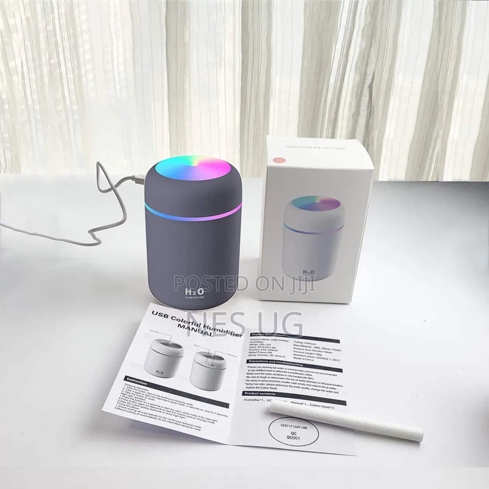 Humidifier For Home, Bedroom, Car, Travel Yoga