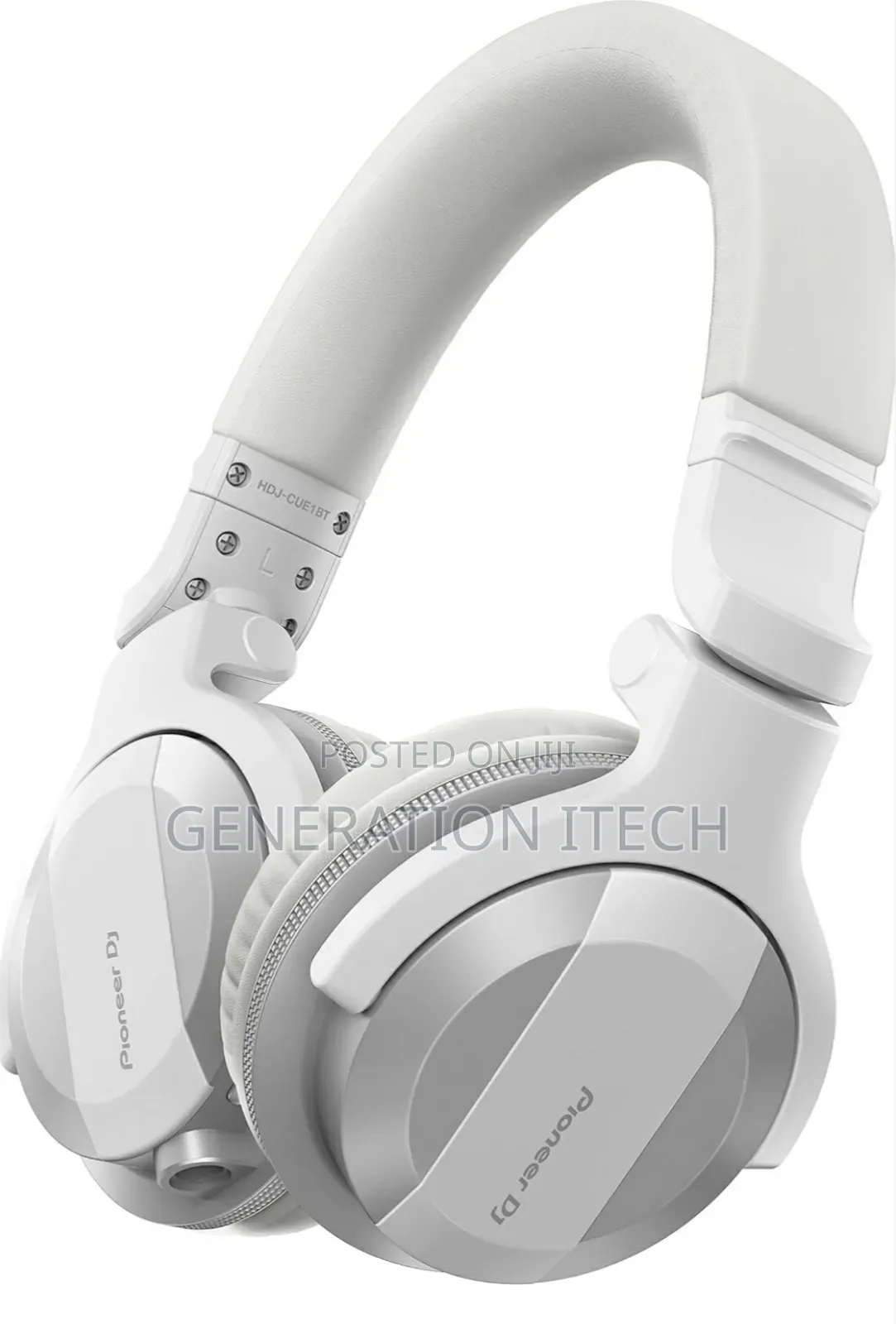 Pioneer Dj HDJ-Cue1bt on-Ear Bluetooth Dj Headphone - White