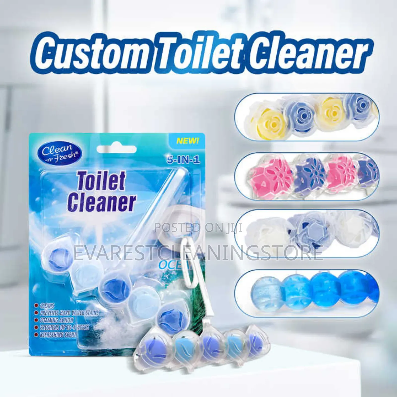 Fresh Toilet Cleaner Blocks Active