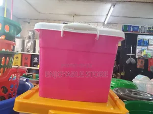 Storage Boxes Pink Color