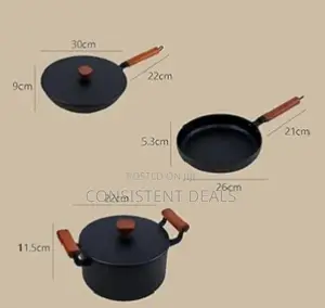 High Quality Cookware Set (3pcs)