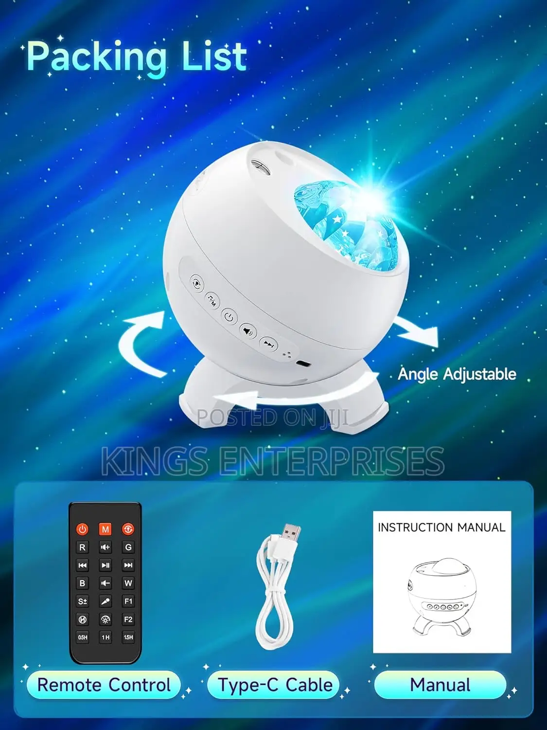 Galaxy Star Lamp Projector