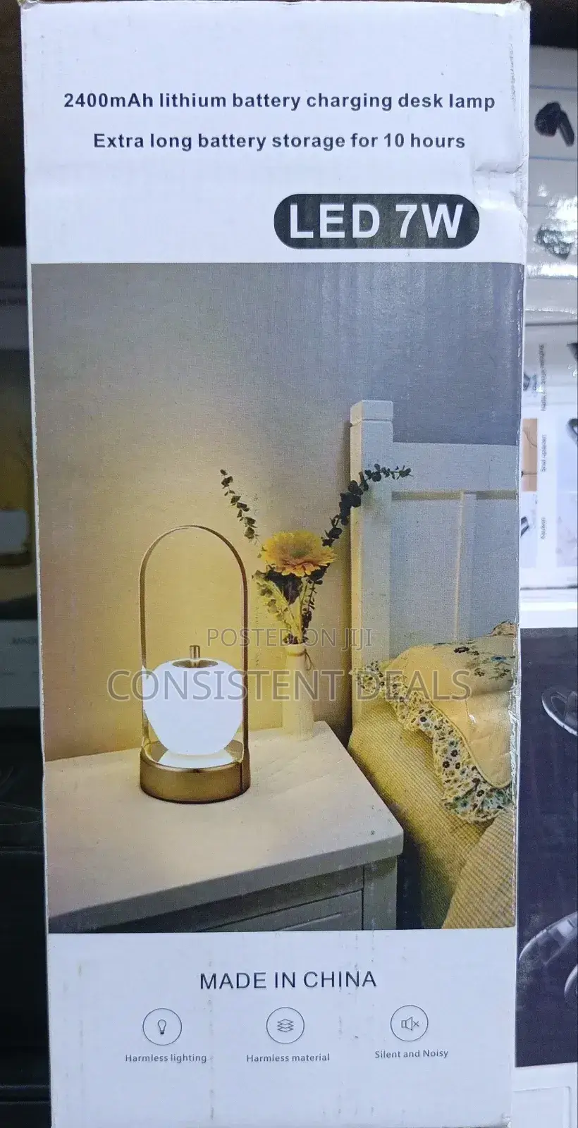Portable Led Rechargeable Art Desk Lamp