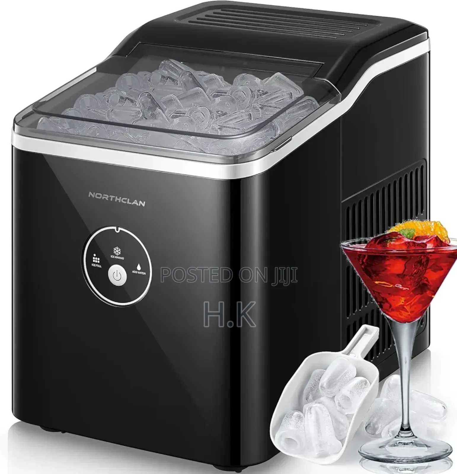 Hoffmans 1.5l Portable Ice Machine, Model Hm-9811.