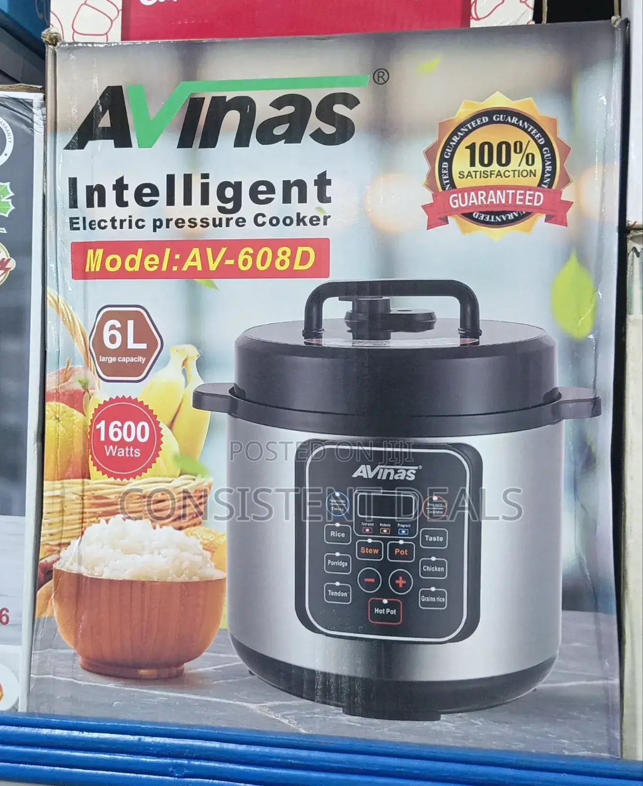 Avinas 6l Intelligent Pressure Cooker