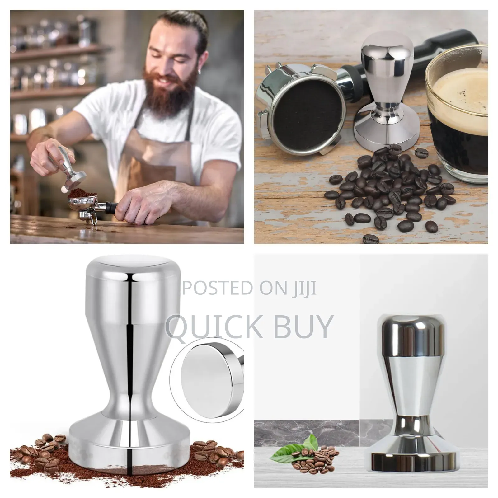 Premium Quality Stainless Steel Heavy Coffee Tamper