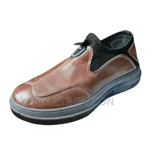 Photo - Men’S Walking Shoes With Pu-Leather, Rubber Sole