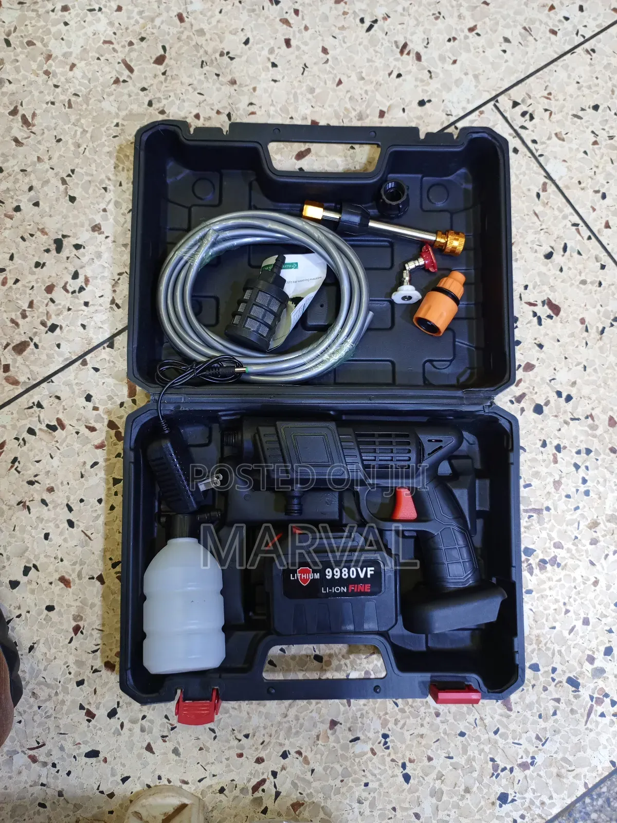 9980fv Battery Pressure Jet Car Washer