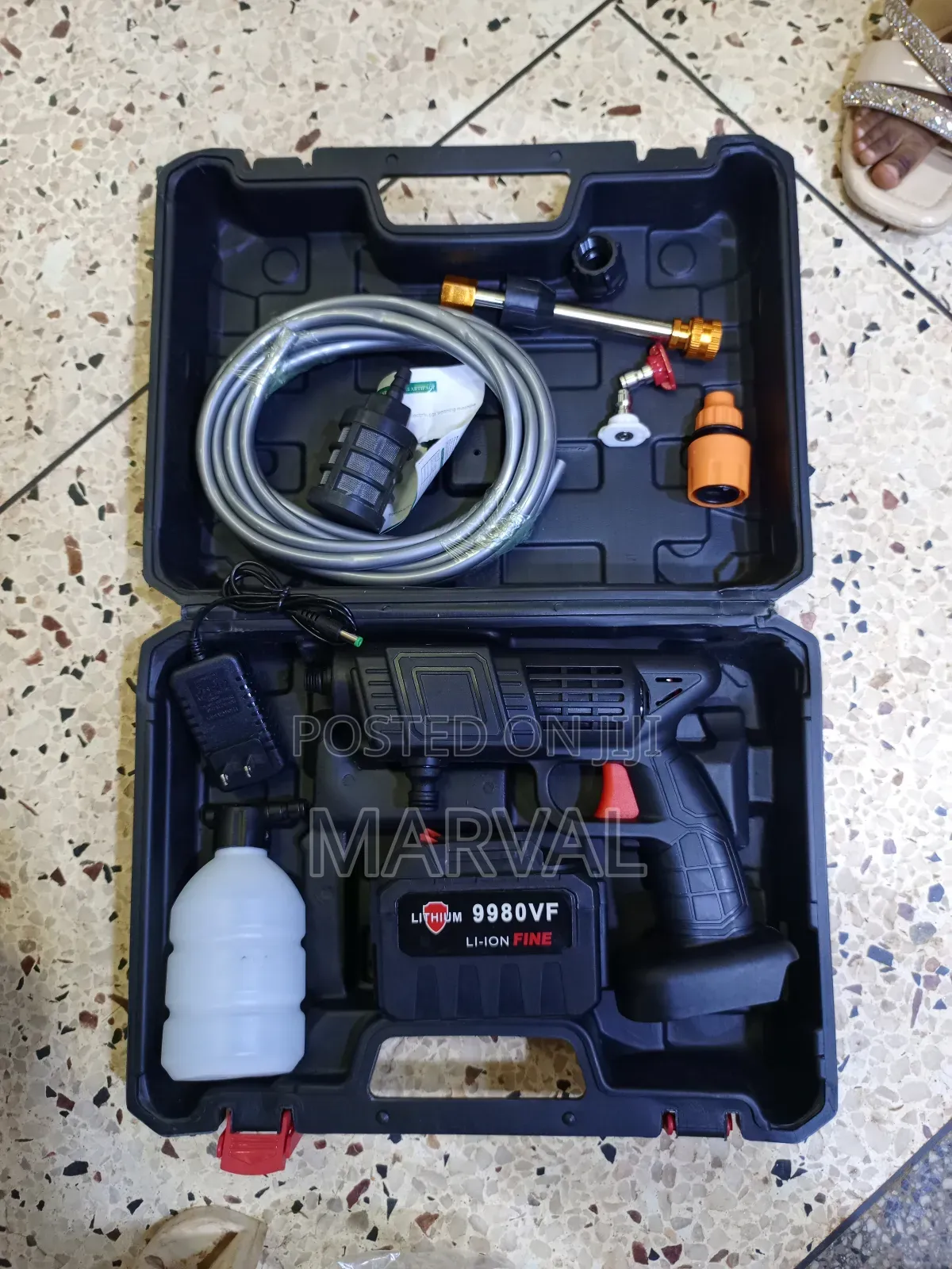 9980fv Battery Pressure Jet Car Washer