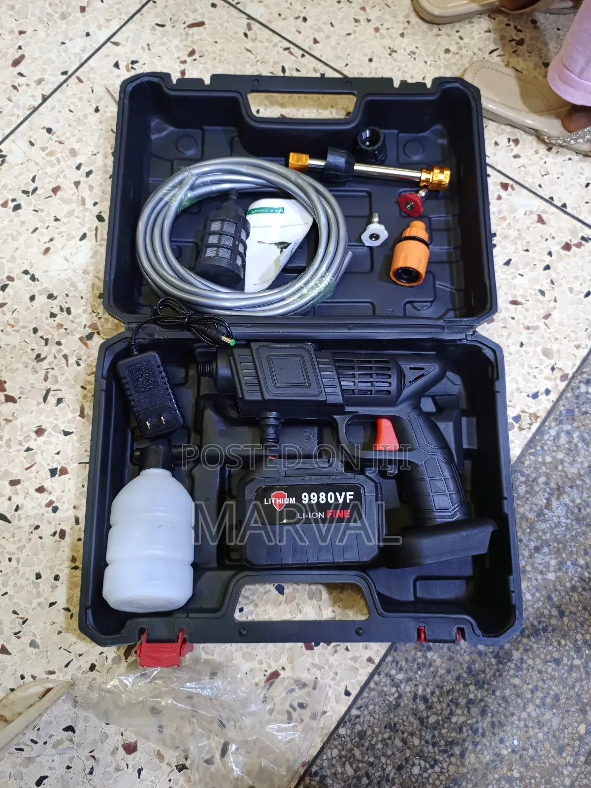 9980fv Battery Pressure Jet Car Washer