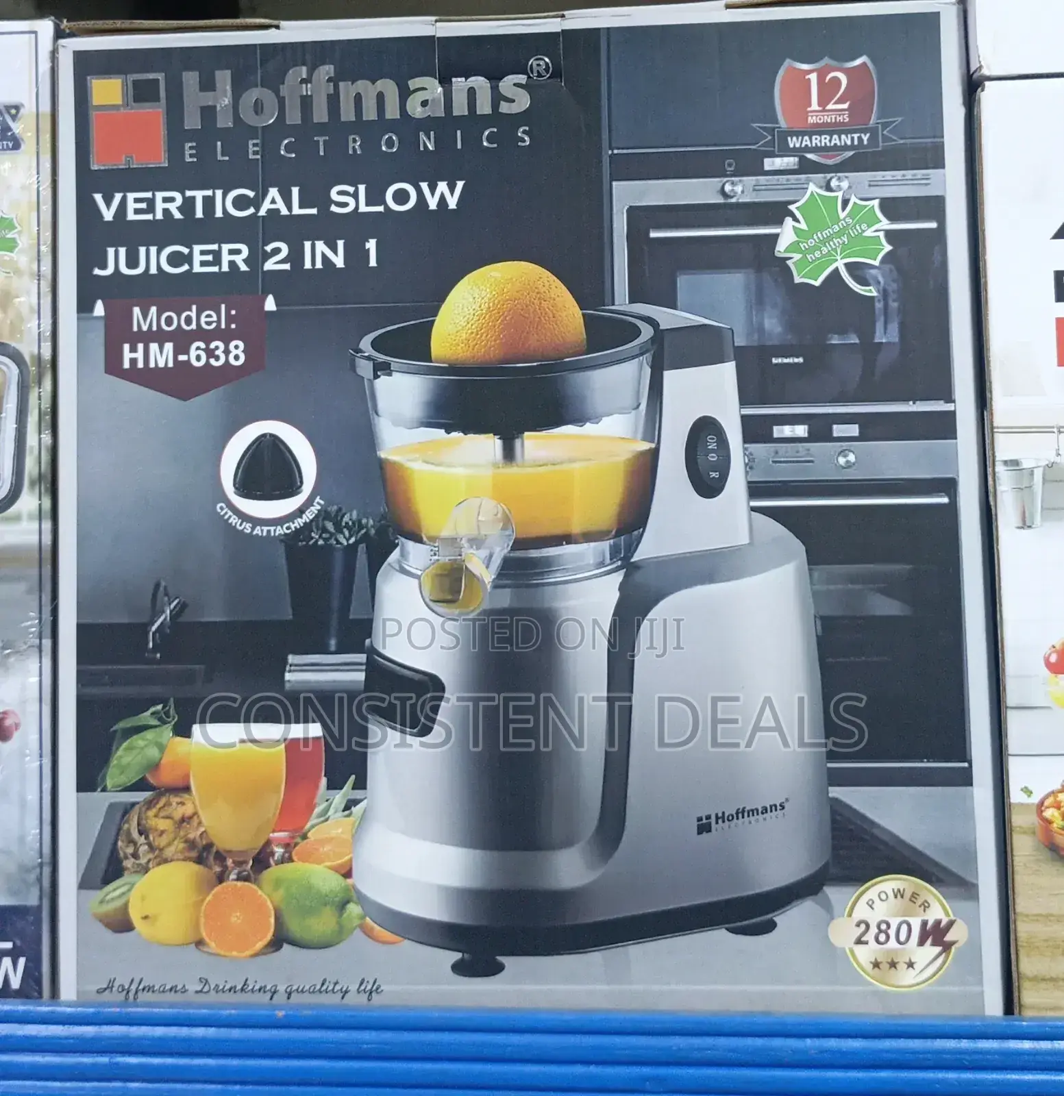 Hoffman Vertical Slow Juicer