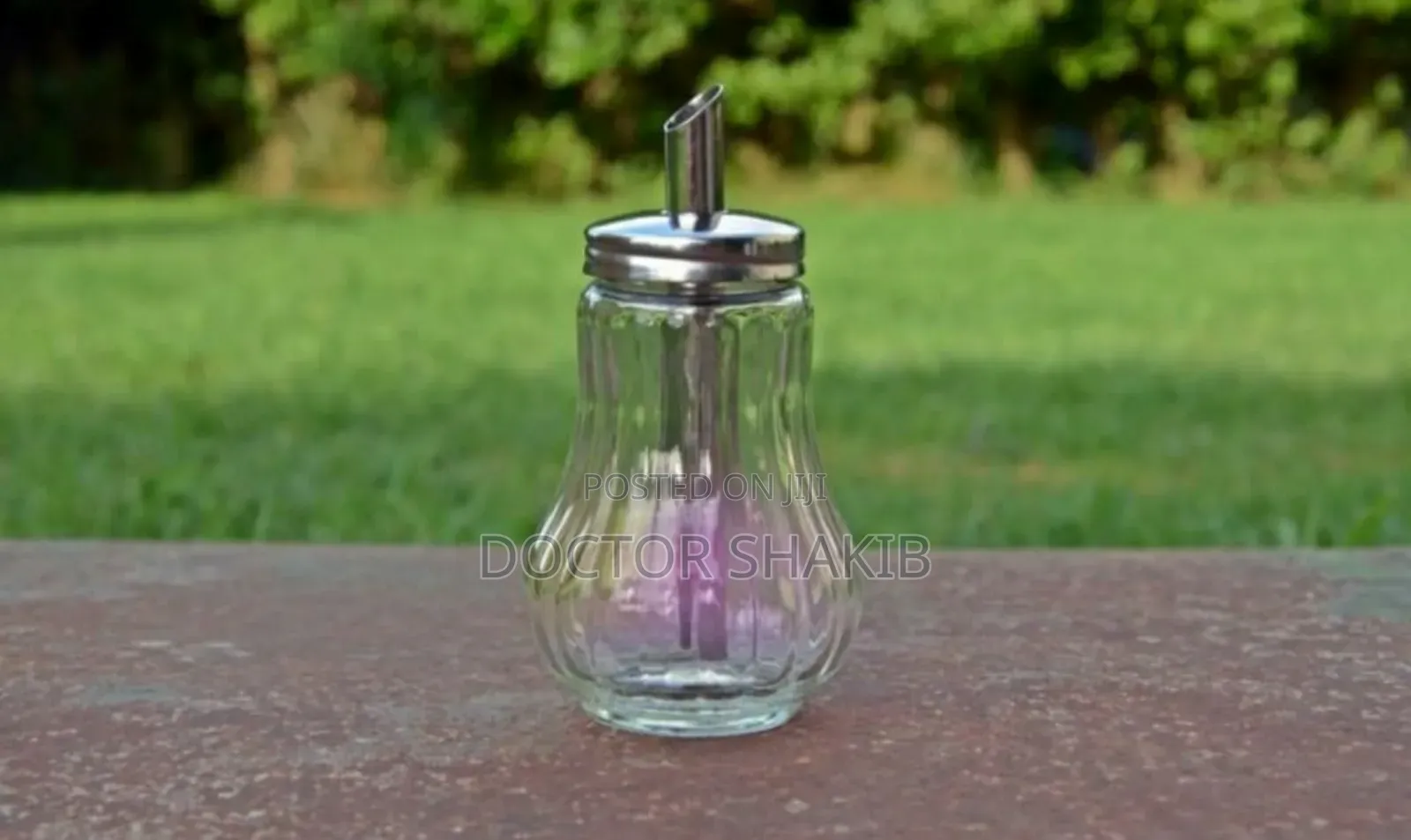 High Quality Glass Sugar Dispenser Pourer