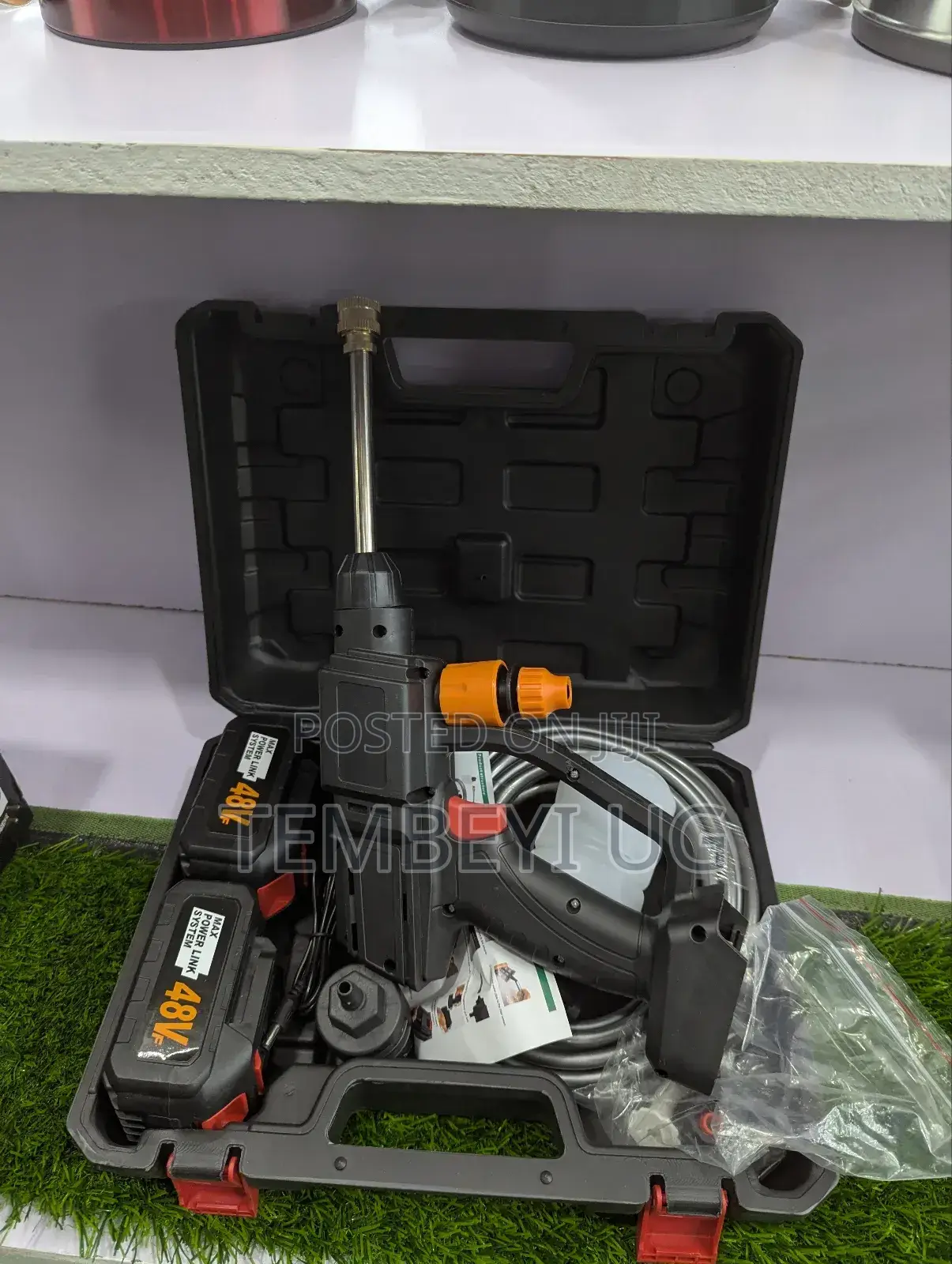 Electric Car Wash Machine, 2 Batteries