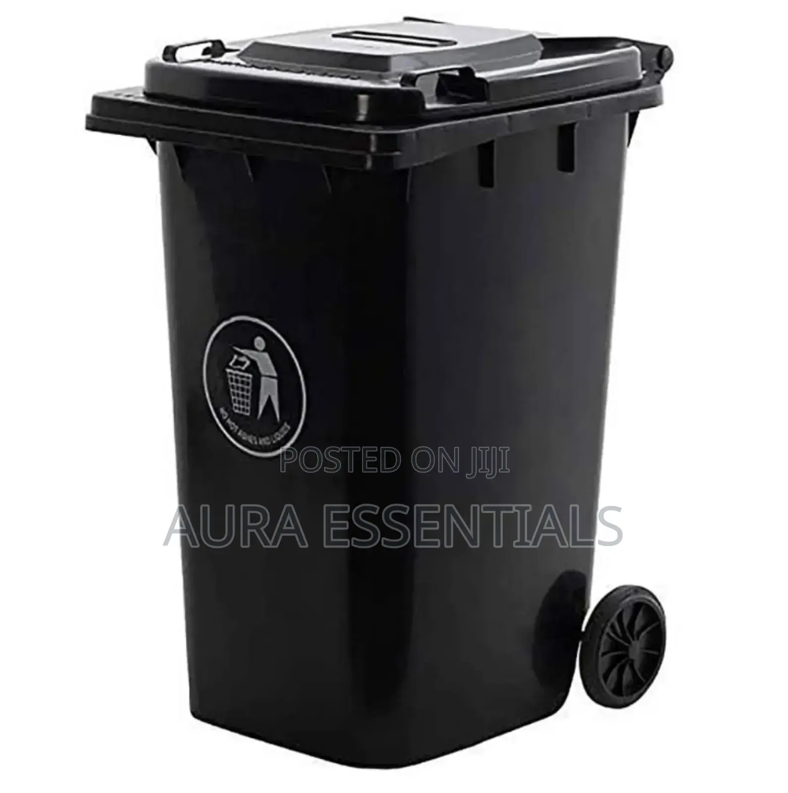 240l Plastic Outdoor Waste Bin With Wheels