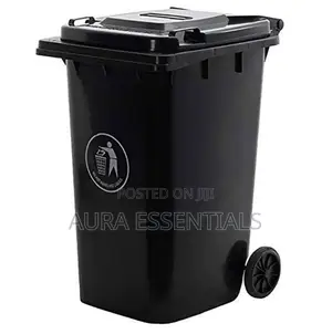 240l Plastic Outdoor Waste Bin With Wheels