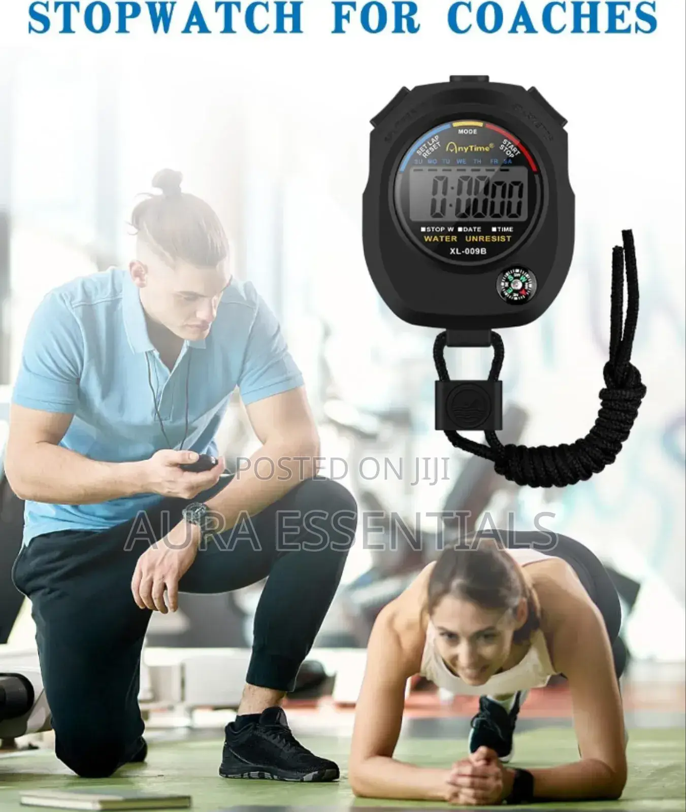 Professional Digital Sports Stopwatch