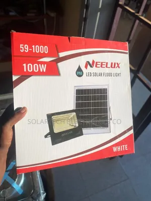 100w Neelux Led Solar Flood Lights/ Automatic Sensored